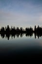 Peaceful Lake Reflection Royalty Free Stock Photo