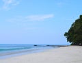 Peaceful Landscape at Radhanagar Beach, Havelock Island, Andaman & Nicobar Islands, India - Natural Background Royalty Free Stock Photo