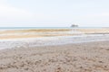 Peaceful low tide beach in the evening at Ko Yao Noi, Phang Nga, Thailand Royalty Free Stock Photo