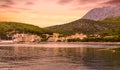 Peaceful morning in Drvenik, Croatia Royalty Free Stock Photo