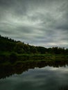 Peaceful morning on River Royalty Free Stock Photo