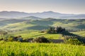 Peaceful morning in Tuscany Royalty Free Stock Photo