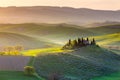 Peaceful morning in Tuscany Royalty Free Stock Photo