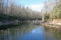 Peaceful Mountain Creek in Asheville North Carolina