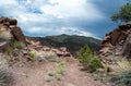 Peaceful mountain scene in Colorado