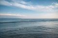 peaceful ocean view with serene waves and sky, perfect for meditation and reflection Royalty Free Stock Photo