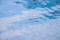 Peaceful pool reflections with soft ripple and current moving across on the water surface. Clean water is a perfect play to relax Royalty Free Stock Photo