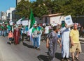 Peaceful protest in Algeria