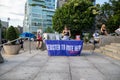 Peaceful protest at Grand army Plaza. juneteenth