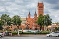 Protests in Minsk Royalty Free Stock Photo