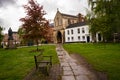 Cathedral Close in the City of Norwich, Norfolk