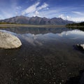 Peaceful reflection landscape