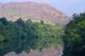 Peaceful river in Sangkhlaburi