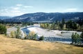 Peaceful River Valley British Columbia Canada Royalty Free Stock Photo