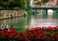 Peaceful River Walk of San Antonio Texas Royalty Free Stock Photo