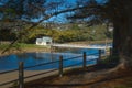 Peaceful Scenery Of An Old Bridge