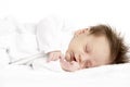 Peaceful Sleeping Newborn Baby Royalty Free Stock Photo