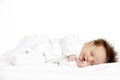 Peaceful Sleeping Newborn Baby