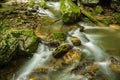 Peaceful Stream in the Blue Ridge Mountains Royalty Free Stock Photo