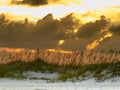Peaceful sunset on Pensacola Beach, Florida Royalty Free Stock Photo