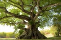 Peaceful tree Royalty Free Stock Photo