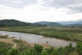 Ngan Pho river in the summer