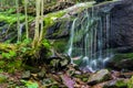 Peaceful Waterfall in the Forest Royalty Free Stock Photo
