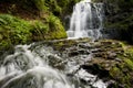 Peaceful waterfall