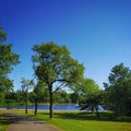 Peaceful Lake Guttenberg New York Royalty Free Stock Photo