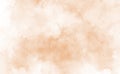 Peach abstract watercolor texture background. Vector beige watercolour pattern Royalty Free Stock Photo