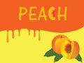 Peach background