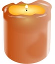 Peach Candle