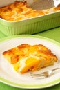 Peach cobbler