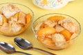 Peach Cobbler Dessert Royalty Free Stock Photo