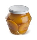 Peach compote