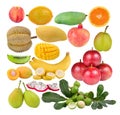 peach durian Baby Jackfruit mango orange Passion fruit pomegranates banana pear macadamia kiwi dragon fruit, pear, on