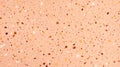 Peach Fuzz terrazzo pattern background, granite terrazzo flooring grunge vintage background.