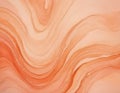 Peach fuzz velvety peach color watercolor background