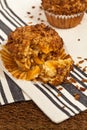 Peach Granola Muffins Royalty Free Stock Photo