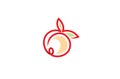 Peach Orange Logo