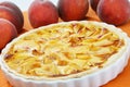 Peach pie Royalty Free Stock Photo