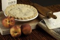 Peach pie Royalty Free Stock Photo