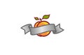 Peach Ribbon Logo