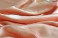 Peach silk background. Royalty Free Stock Photo