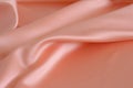 Peach silk background. Royalty Free Stock Photo