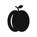 Peach simple icon