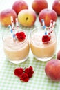 Peach smoothie