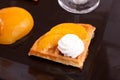 Peach Tart Slices Royalty Free Stock Photo