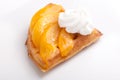 Peach Tart Slices Royalty Free Stock Photo