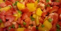 Peach Tomato Gazpacho